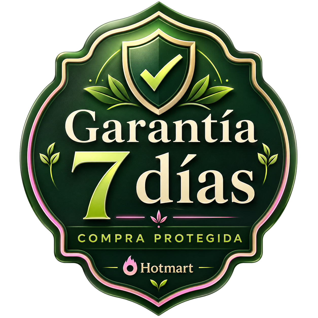 Garantía 7 días. Compra protegida por Hotmart.